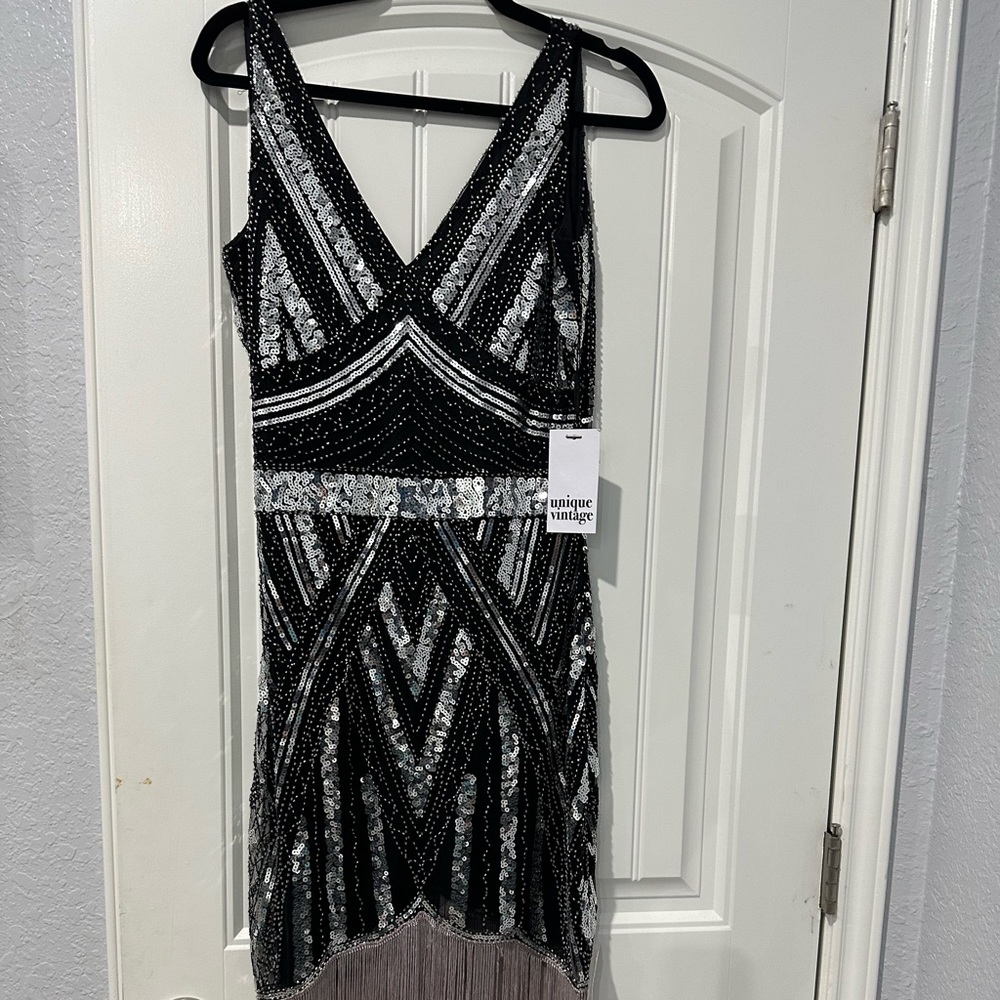 Unique Vintage Flapper Dress
